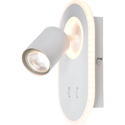 Led wandspotje Kimon wit - G99556/05