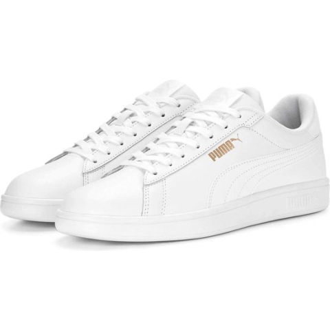 PUMA Smash 3,0 L Unisex Sneakers - Wit - Maat 40