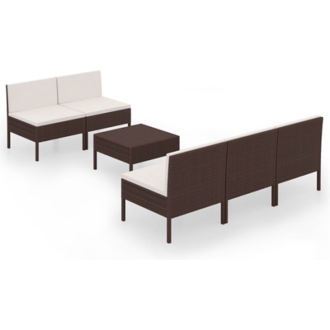 vidaXL-6-delige-Loungeset-met-kussens-poly-rattan-bruin
