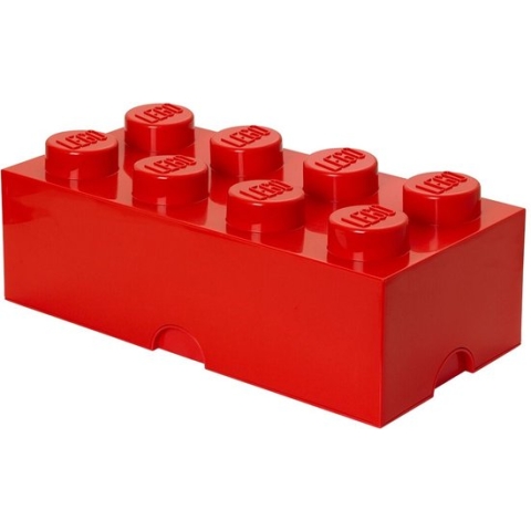 Opbergbox Brick 8, Rood - LEGO