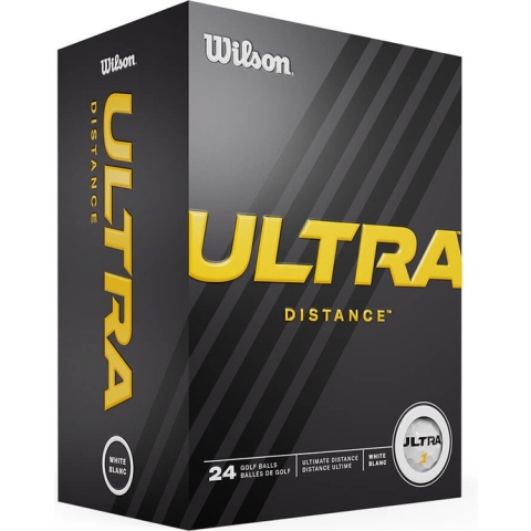 Wilson Ultra Golfballen 2023 - Wit - 24 Stuks