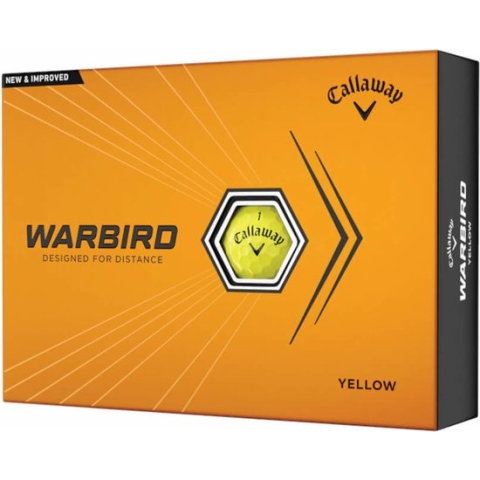 Callaway Warbird 2023 Golfballen - Geel - 12 Stuks