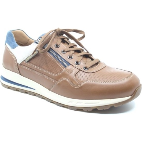 Heren Veterschoenen Mephisto Bradley Randy Hazelnut Cognac - Maat 10