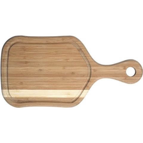 Keuken Paddle Hygiënische Bamboe Snijplank, Natuurlijk Hout, 2 x 38 x 19,3 cm