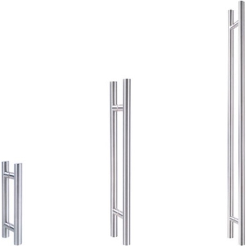 Bohle, deurgreep, dubbelzijdig, ø32, L1200 x H1000, RVS