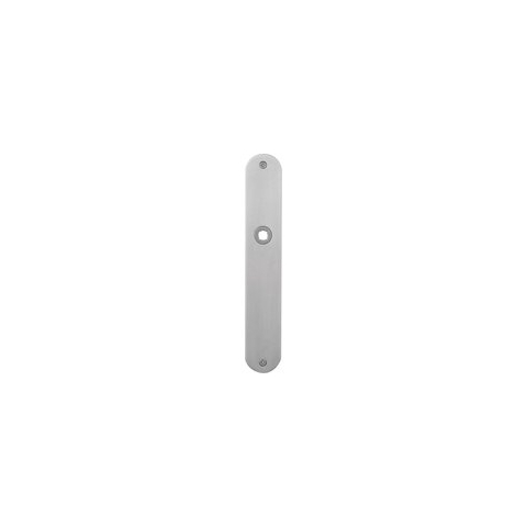 Plaatschild PC55 RVS geborsteld