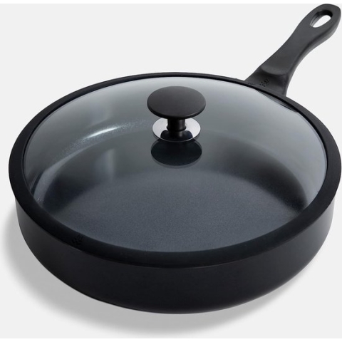 BK Vivid hapjespan 28 cm - met deksel - PFAS-vrij - inductie