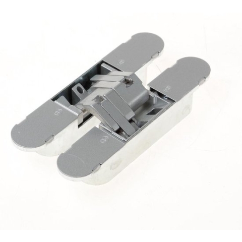 BSW Onzichtbaar scharnier, 3D, type Hide 134-60, afmeting 134x24x21mm, kleur F1