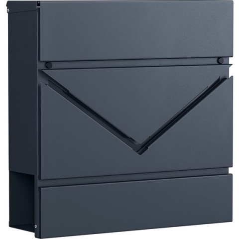 brievenbus / omheining doorwerpbrievenbus - mailbox