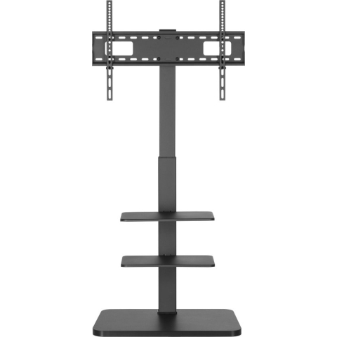 TV standaard met opbergplanken - draaibaar - 37 inch tot 75 inch