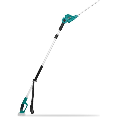 VONROC Telescopische Accu Heggenschaar 20V - Kantelbaar blad - Traploos verstelbaar van 200 tot 260 cm - Zonder accu & lader