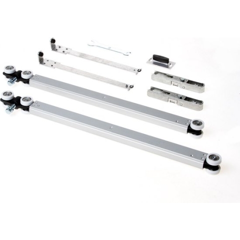 Argenta Proslide autofix met twee slowstops rolstelsel en een ondergeleider