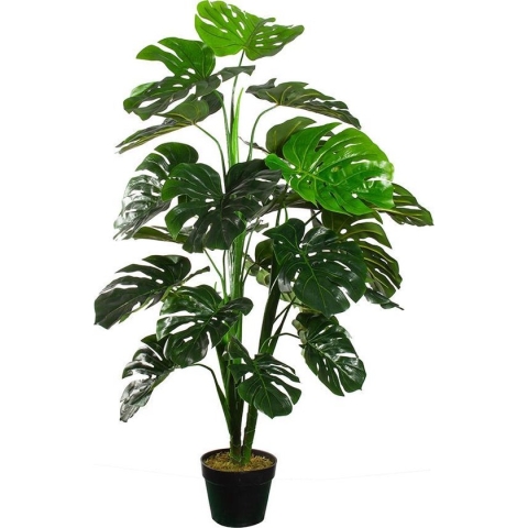 Kunstplant Monstera H120 cm - HTT Decorations