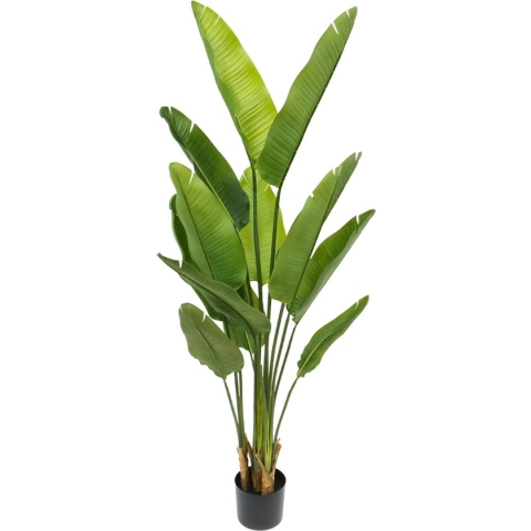 Strelitzia Kunstplant 2 160cm | Grote kunstplant | Kunst strelitzia | Kunstplant voor binnen | Nepplant