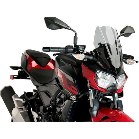 PUIG Carenabris New Generation Sport Windscherm Kawasaki Z 400 - Smoke