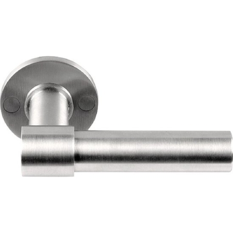 Formani Deurbeslag Piet Boon PBL20/50D  deurkruk L-model 20mm rvs PR
