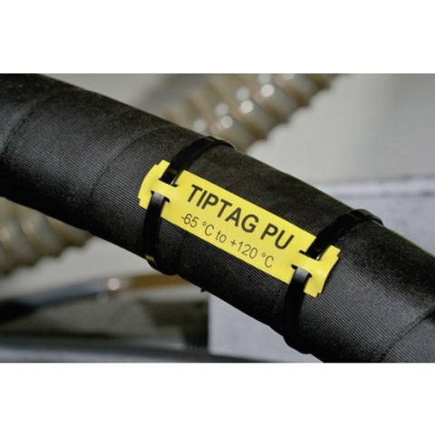 HellermannTyton TTAGPU15X65YE-PUR-YE (190) Etikethouder 556-25011