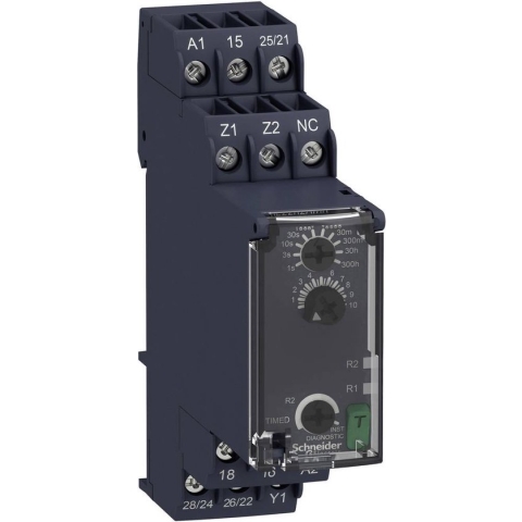 Schneider Electric RE22R2AMR Tijdrelais Monofunctioneel 1 stuk(s) Tijdsduur: 0.05 s - 300 h 2x wisselcontact