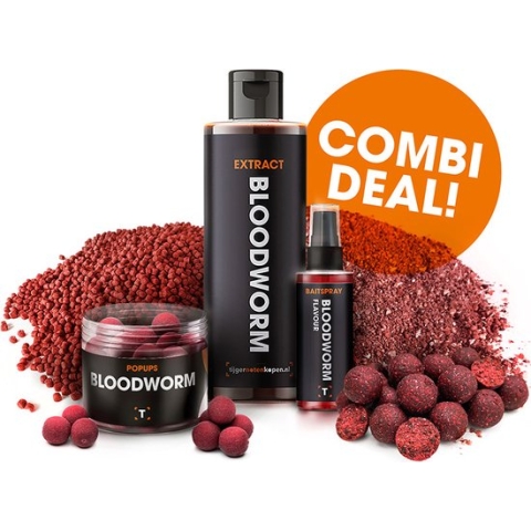Bloodworm Combi Deal 15MM | Karpervissen | Partikels | Karper Aas | Karper Vissen | Karper Voer | Karper