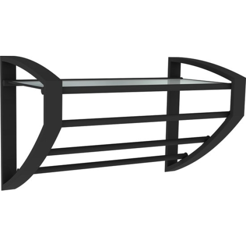 Handdoekdrager Loft-Game Mat Zwart