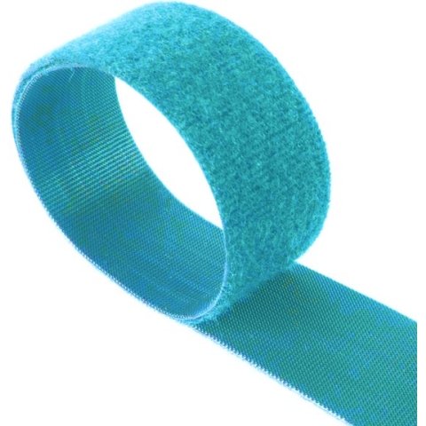 VELCRO® One Wrap® Klittenband - 20 mm breed - 25 meter - Turquoise