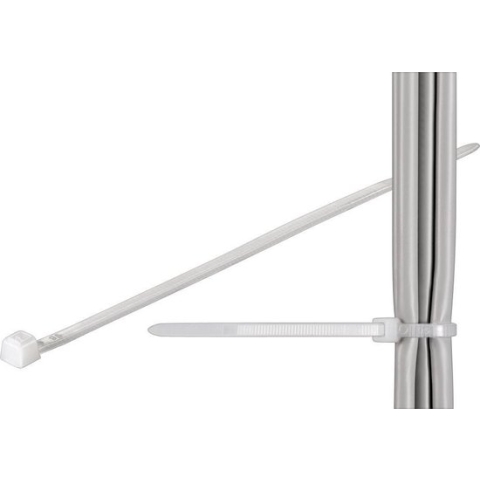 Tie-wraps 780 x 9mm / transparant (100 stuks)