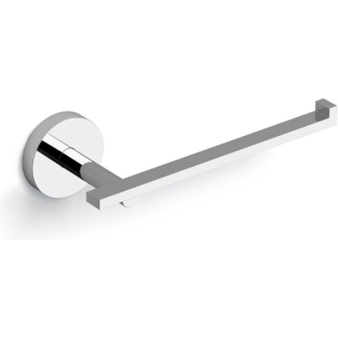 Clou Flat toiletrolhouder 16.5x4.8cm zonder klep chroom