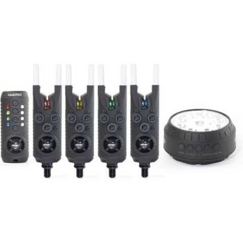 Beetmelderset Sonik Gismo 3+1 Blauw (incl bivvy lamp)