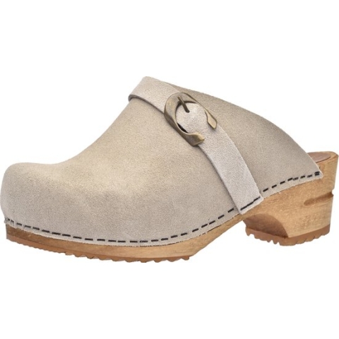 Sanita Wood-Hedi Open BEIGE - Maat 38