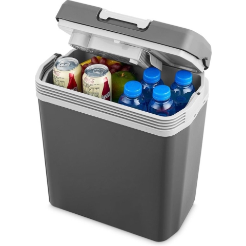 MOA Elektrische Koelbox - Coolbox - Met Verwarmingsfunctie - 12V en 230V - 22 Liter - Grijs -ECW22