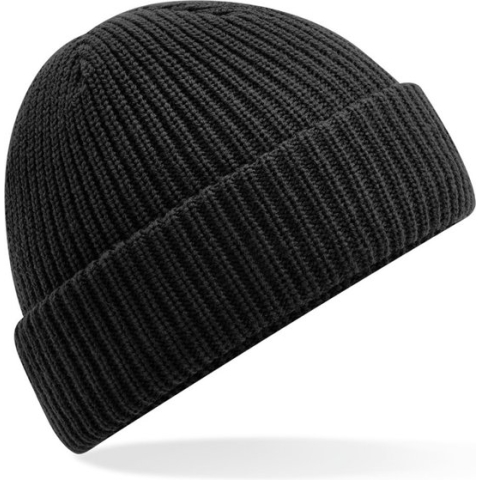 Muts Unisex One Size Beechfield Black 100% Acryl