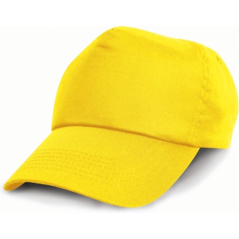 Cap Unisex One Size Result Yellow 100% Katoen