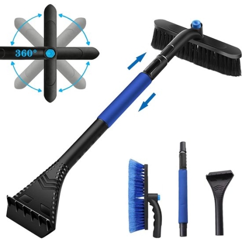 Universele ijskrabber – Winter Accessoires – Auto Accessoires - Ruiten krabber