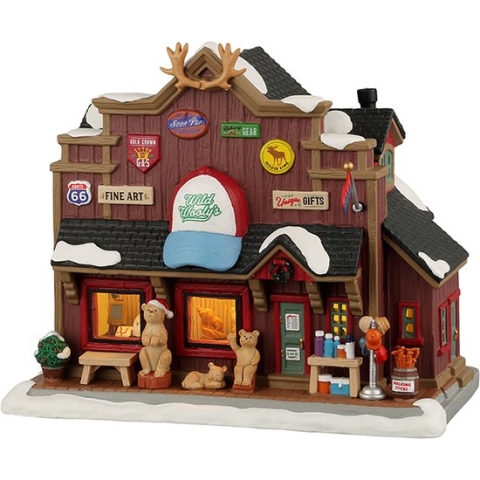 Lemax - Wild Wooly's Gift Shop - Kersthuisjes & Kerstdorpen
