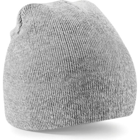 Beechfield Original Pull-On Beanie Heather Grey