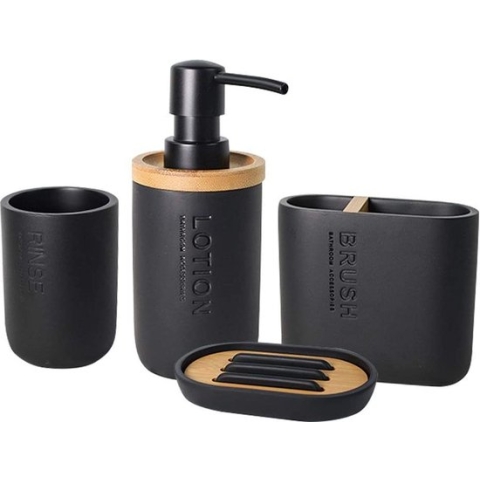 Badkamer accessoires set – Luxe Badkamerset  - Bathroom accessories – Duurzaam