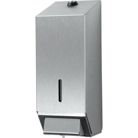 Dispenser Euro zeep 1000ml navulbaar RVS