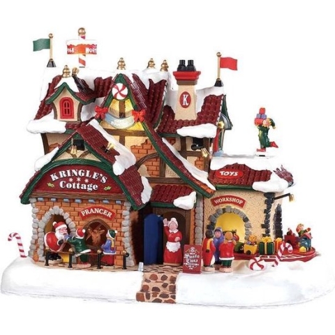 Lemax - Kringle's Cottage -  With 4.5v Adaptor - Kersthuisjes & Kerstdorpen