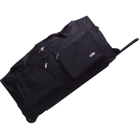 Castillo Amber XXL Wieltas / Reistas met 3 wielen - 165 liter - Zwart