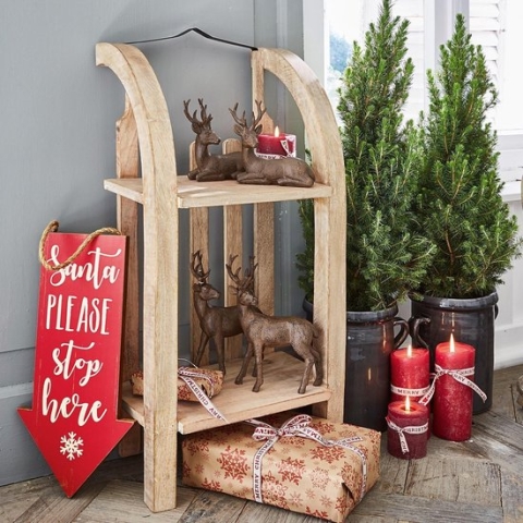 LOBERON Decoratieve slee Renier bruin