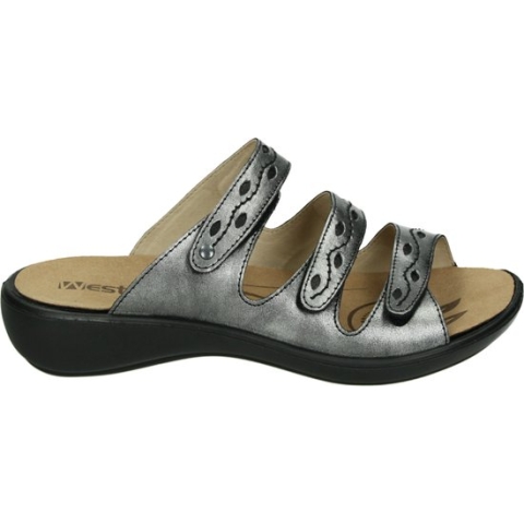 Westland IBIZA 66 - Volwassenen Dames slippers - Kleur: Metallics - Maat: 42