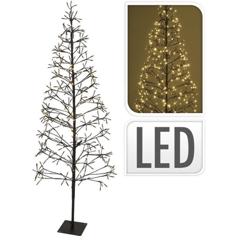 Nampook Kerstboom met 400 LED - 180cmNampook Lichtboom 400LED - 180cm - Voor binnen EN buiten - Warm wit