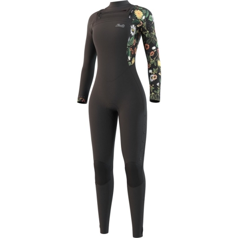 Mystic Dames Wetsuit Jayde 4/3mm Double Frontzip - Black