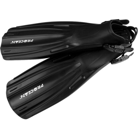 Procean Pro-X vinnen zwart M/L