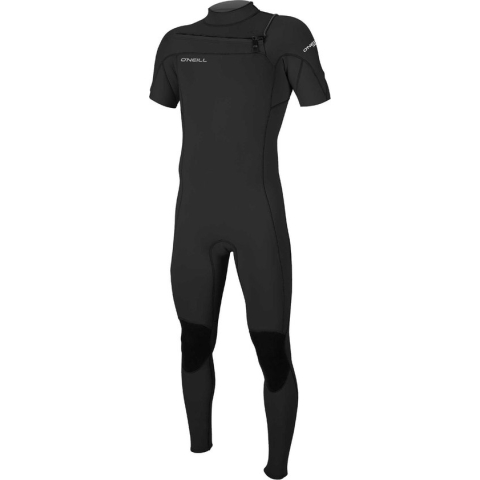 O'Neill Heren Hammer 2mm Korte Mouwen Borst Ritssluiting Wetsuit