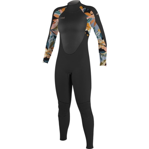 O'Neill Dames Epic 3/2mm Rug Ritssluiting Gbs Wetsuit - Bla