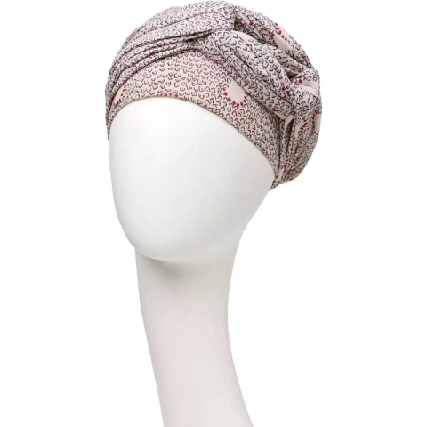 amber boho turban set - boho spirit headwear - chemo