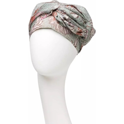 amber boho turban set - boho spirit headwear - chemo