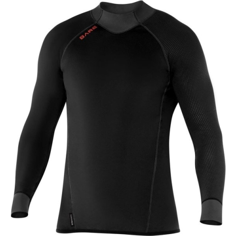 Bare ExoWear Top - Heren - Zwart - S