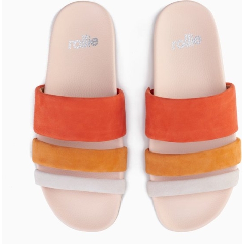 Rollie | Dames | Slippers | Tide Triple Strap Sunset | Maat 36